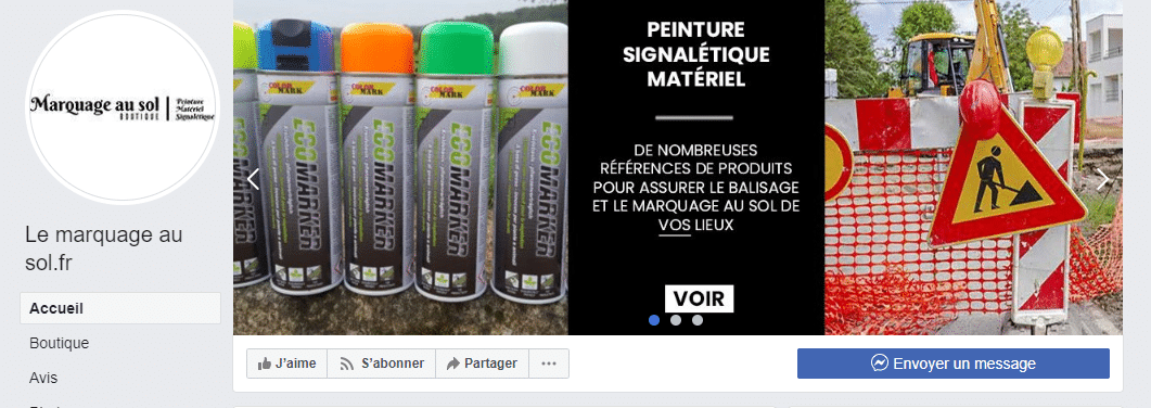 Facebook Le Marquage au Sol